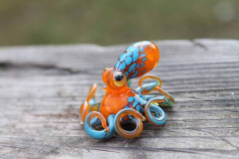 Blown Glass Octopus